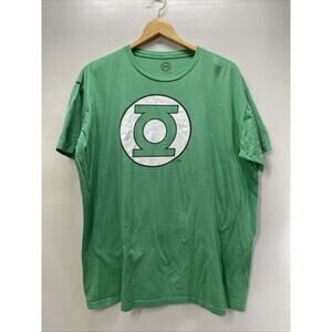 Green Lantern Factory Distressed Logo Short Sleeve T-shirt Men’s XXL 50-52